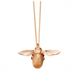 <strong class="shop_item_title">Rose Gold Vermeil Bumblebee Necklace</strong> <p class="shop_item_undertitle"> Because we can't live without bees..</p> <p class="shop_item_price">$250</p>